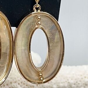 Gold Ivory Dangle  Earrings Laundry by Shelli Segal $16 ea / 3 for $25
